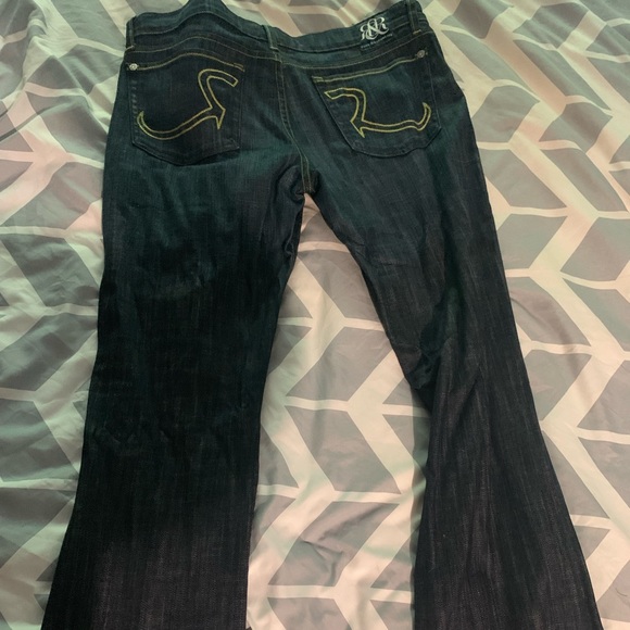 Rock & Republic wide leg flare jeans - Picture 2 of 4